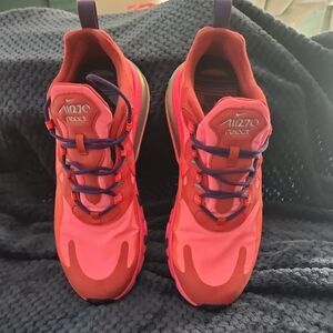 Nike Air Max 270 React in the 'Mystic Red Pink Blast"